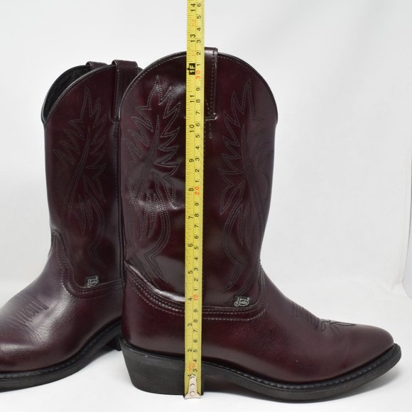 Justin Basics Boot Western Cowboy Men 7.5 EE JB1110 Rodeo Farmhouse Boho Unisex - Picture 3 of 13